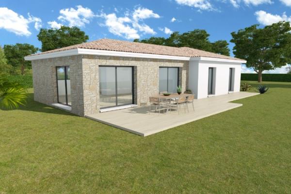REVEST LES ROCHES (06100) | 1980 m² | 399 000 € | Maison de 90 m² neuve à vendre