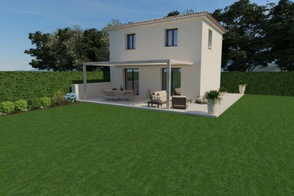 TOURRETTE-LEVENS (06147) | Terrain de 600 m² | 465 000 € | Villa neuve 74 m² à vendre