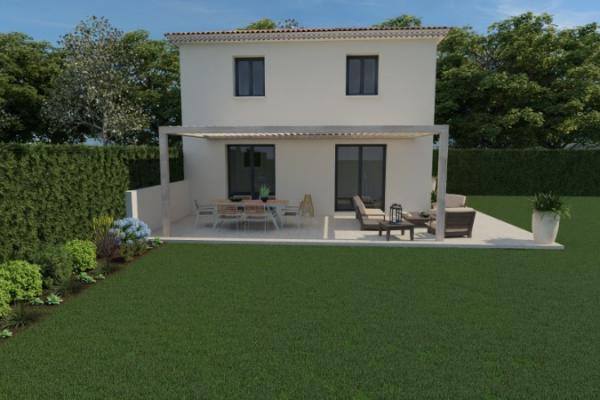 TOURRETTE-LEVENS (06147) | Terrain de 600 m² | 455 000 € | Villa neuve 74 m² à vendre