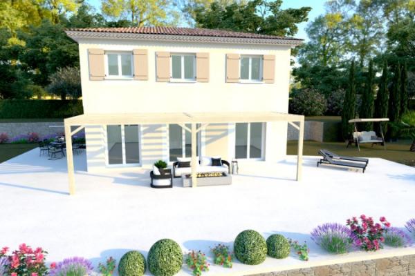 VENCE (06140) | Terrain de 840 m² | 680 000 € | Villa 100 m² neuve à vendre