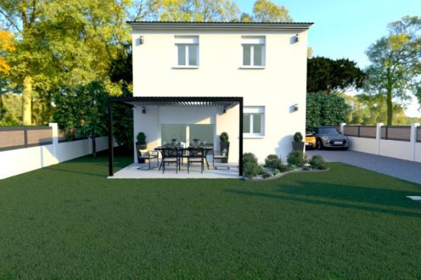PEILLE MAISON DE 80 M2 SUR UN TERRAIN DE 345 M2