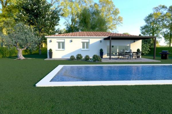 LEVENS MAISON DE 80 M2 SUR UN TERRRAIN DE 870 M2