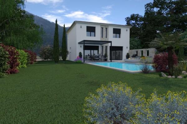 CARROS maison contemporaine de 115 m2 sur un terrai de 650 m2