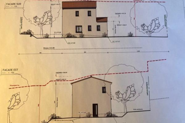 VALLAURIS (06220) | Terrain de 733 m² | 540 000 € | Maison de 75 m² neuve à vendre