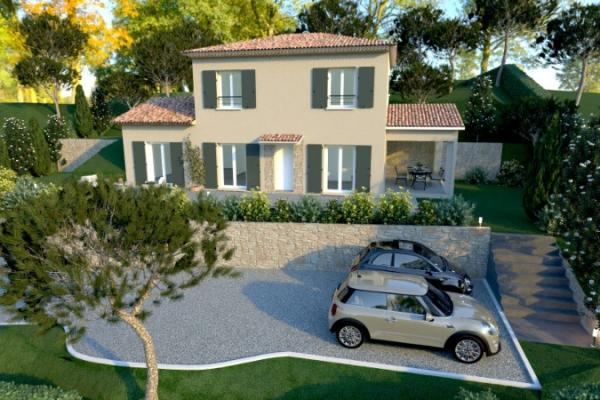 SAINT MARTIN DU VAR MAISON A ETAGE DE 110 M2 SUR UN TERRAIN DE 1129 M2