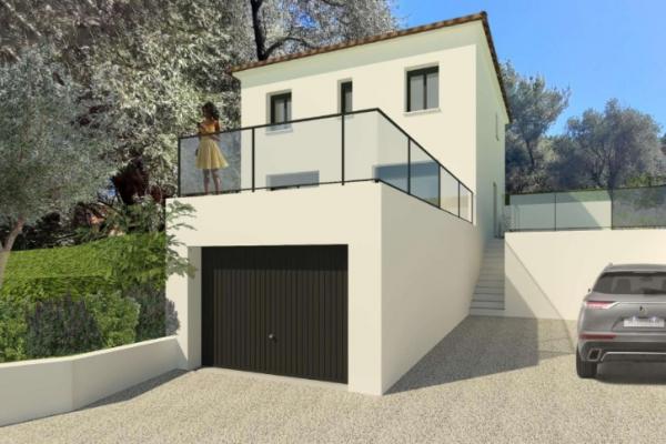 SAINT MARTIN DU VAR MAISON A ETAGE DE 100 M2 SUR UN TERRAIN DE 1129 M2 AVEC GARAGE 