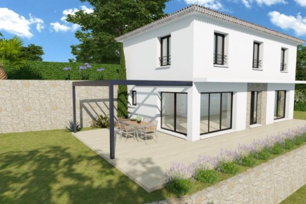 CHATEAUNEUF-VILLEVIEILLE (06390) | 1 950 m² | 476 000  € | Maison neuve 110m² à vendre