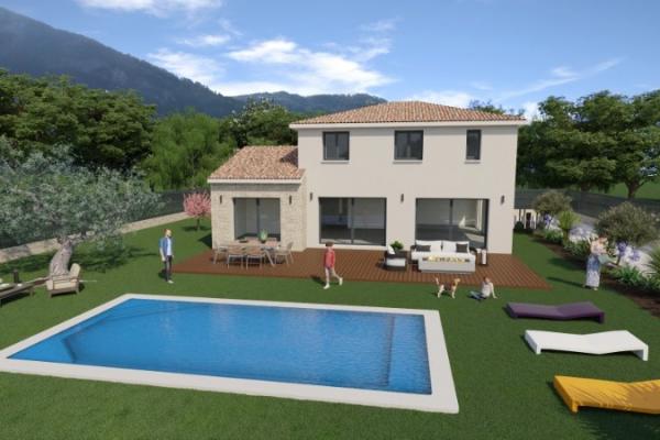 PEYMEINADE MAISON MODERNE DE 102 M2 SUR UN TERRAIN DE 1087 M2