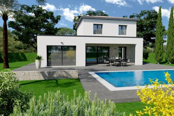 LE CANNET MAISON MODERNE OU PROVENCALE SUR UN TERRAIN DE 1210 M2  A 750 000 €