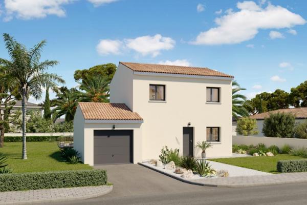 CARROS LES PLANS MAISON DE 4 PIECES DE 85M2 SUR UN TERRAIN DE 441 M2