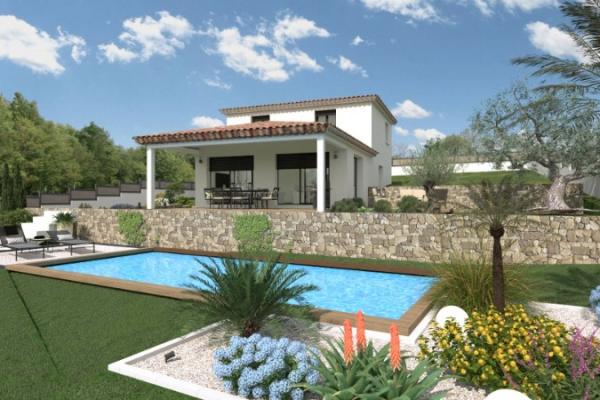 PEYMENADE MAISON NEUVE DE 115 M2 SUR UN TERRIN DE 1000 M2