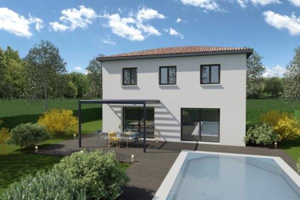 TOURETTE LEVENS MAISON A ETAGE DE 4 PIECES DE 100 M2 SUR UN TERRAIN DE 1088 M2