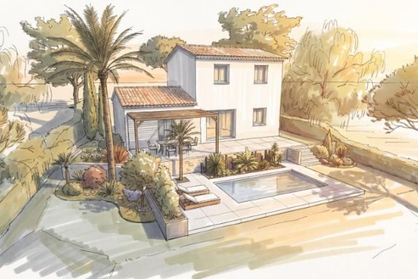BONSON MAISON DE 102 M2 SUR UN TERRAIN DE 763 M2