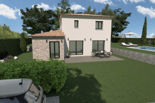 DRAP (06340)| Terrain de 1815 m² | 530 000 € | Maison neuve 100 m² à vendre