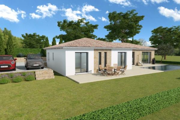 GRASSE (06130) | Terrain de 2081 m² | 778 000 € | Maison 4 pièces 120 m² neuve à vendre