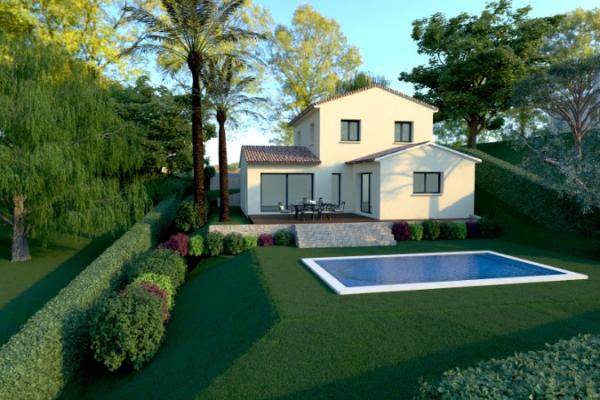 CAGNES SUR MER MAISON AVEC ETAGE DE 129 M2 SUR UN TERRAIN DE 946 M 2