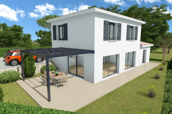 VENCE (06140) | Terrain de 850 m² | 690 000 € | Maison 120 m² neuve à vendre