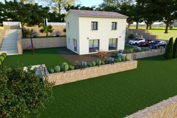 Saint André de la Roche (06730) | 1 000 m² | 650 000 € | Maison et terrain à vendre