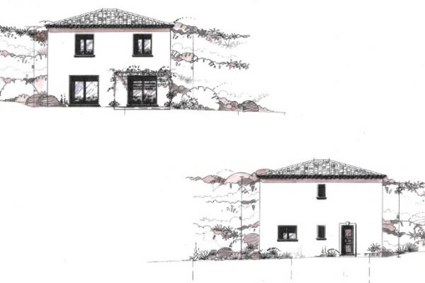 CARROS MAISON AVEC ETAGE DE 115 M2 SUR UN TERRAIN PLAT DE 652 M2