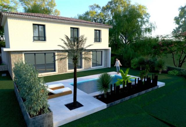 TOURETTE LEVENS MAISON A ETAGE DE 120 M2 SUR UN TERRAIN DE 1000 M2