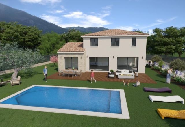 PEYMEINADE MAISON MODERNE DE 102 M2 SUR UN TERRAIN DE 1087 M2