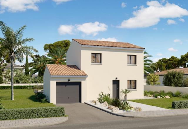 CARROS LES PLANS MAISON DE 4 PIECES DE 85M2 SUR UN TERRAIN DE 441 M2
