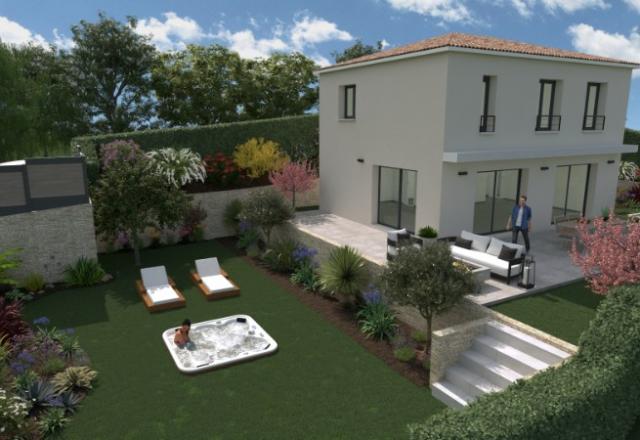 SAINT LAURENT DU VAR MAISON DE 102 M2 AVEC ETAGE SUR UN TERRAIN DE 440 M2