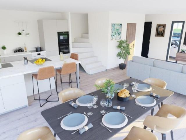 A Grasse belle bastide moderne de 102 m2 sur un terrain plat de 500 m2