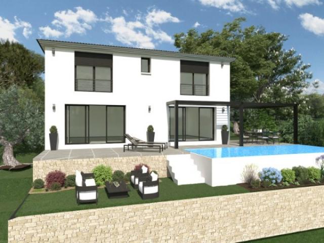 TOURETTE LEVENS MAISON NEUVE A ETAGE DE 90 M2 SUR UN TERRAIN DE 1000 M2