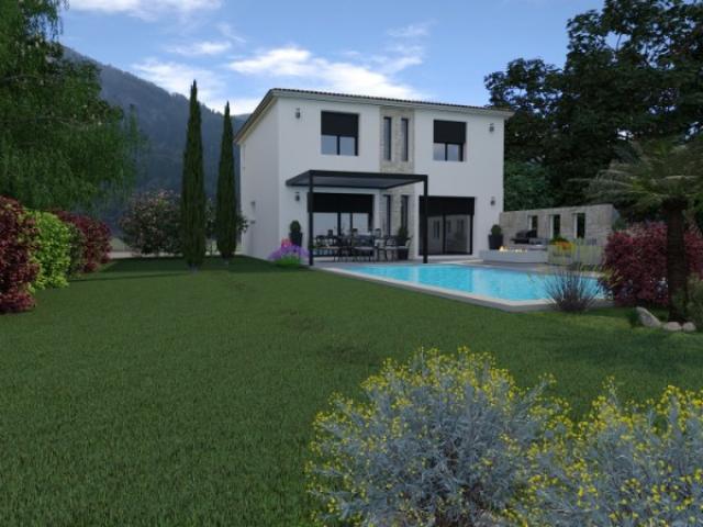 CARROS maison contemporaine de 115 m2 sur un terrai de 650 m2