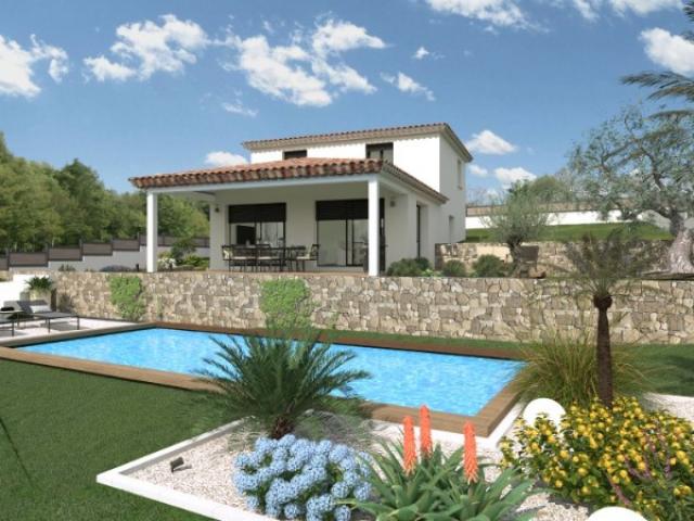 PEYMENADE MAISON NEUVE DE 115 M2 SUR UN TERRIN DE 1000 M2