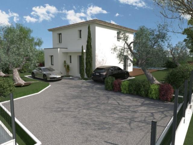 TOURETTE LEVENS MAISON A ETAGE DE  5 PIECES DE 100 M2 SUR UN TERRAIN DE 1088 M2