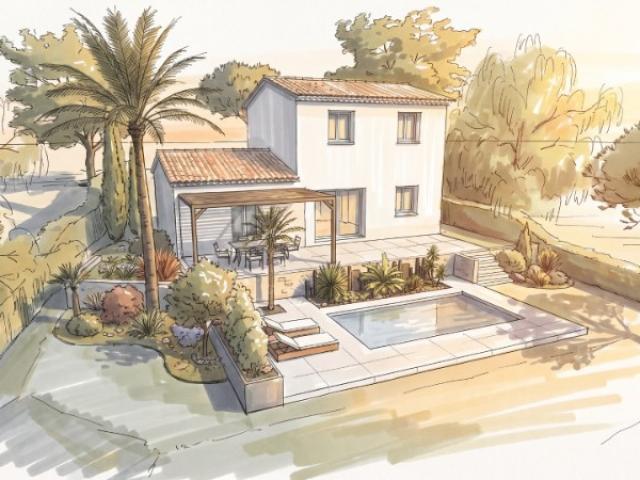 BONSON MAISON HORS D'EAU HORS D'AIR DE 100 M2 SUR UN TERRAIN DE 763 M2