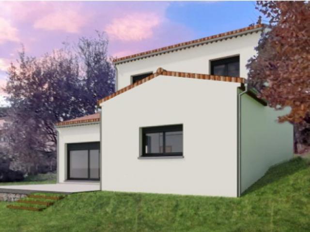 CAGNES SUR MER MAISON AVEC ETAGE DE 129 M2 SUR UN TERRAIN DE 946 M 2