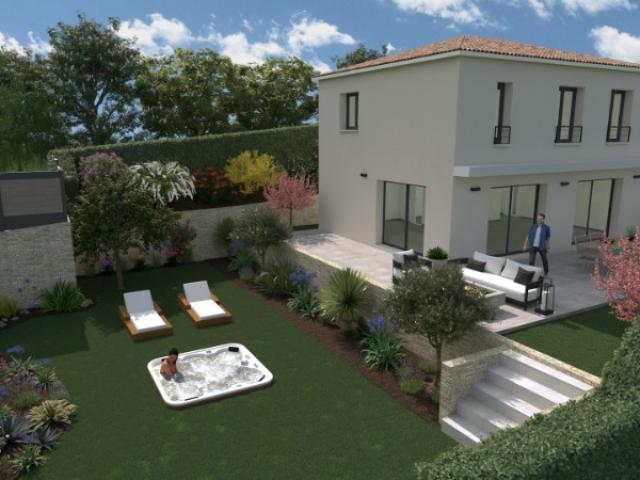 SAINT LAURENT DU VAR MAISON DE 102 M2 AVEC ETAGE SUR UN TERRAIN DE 440 M2