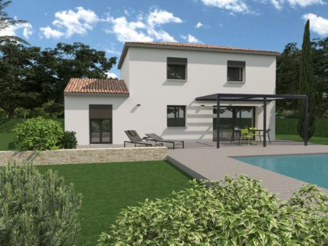 MOUGINS MAISON DE 110 M2 EN ETAGE PARTIEL SUR UN TERRAIN DE 710 M2
