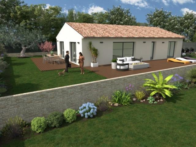 MONTAUROUX MAISON DE 110 M2 SUR UN TERRAIN PLAT DE 752 M2