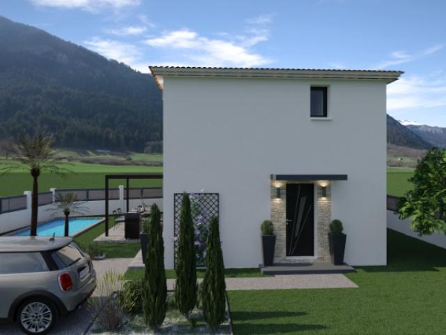 Peille Maison contemporaine de 85 m2 sur un terrain de 345 m2 
