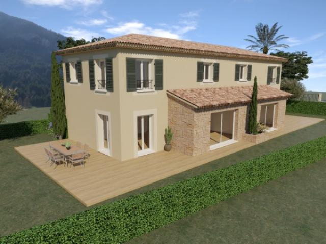 La Colle sur Loup maison jumelée de 110 m2 sur un terrain de 747 m2 