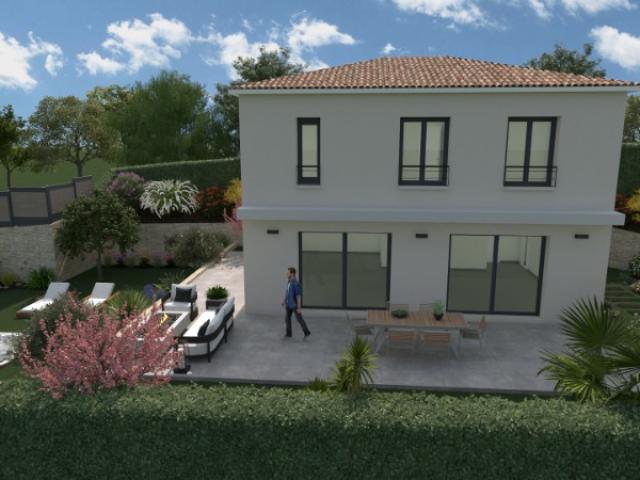 SAINT LAURENT DU VAR MAISON DE 102 M2 AVEC ETAGE SUR UN TERRAIN DE 440 M2