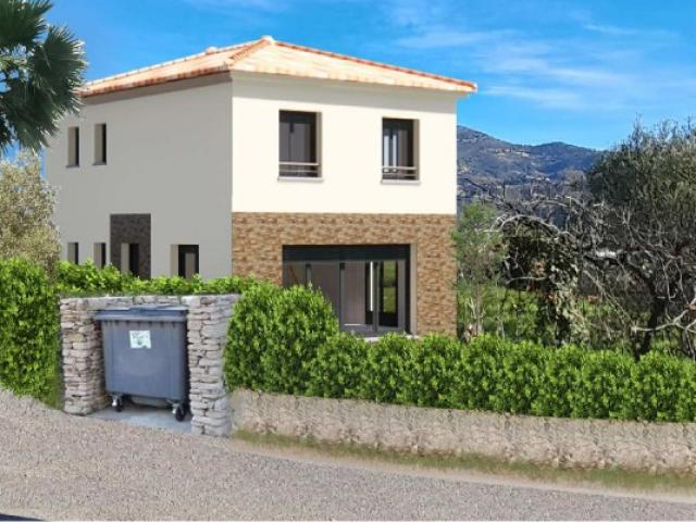CARROS MAISON 5 PIECES DE 100 M2 SUR UN TERRAIN PLAT DE 614 M2 SANS VIS A VIS A 525000 €