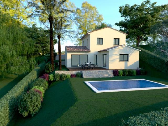 CAGNES SUR MER MAISON AVEC ETAGE DE 129 M2 SUR UN TERRAIN DE 946 M 2