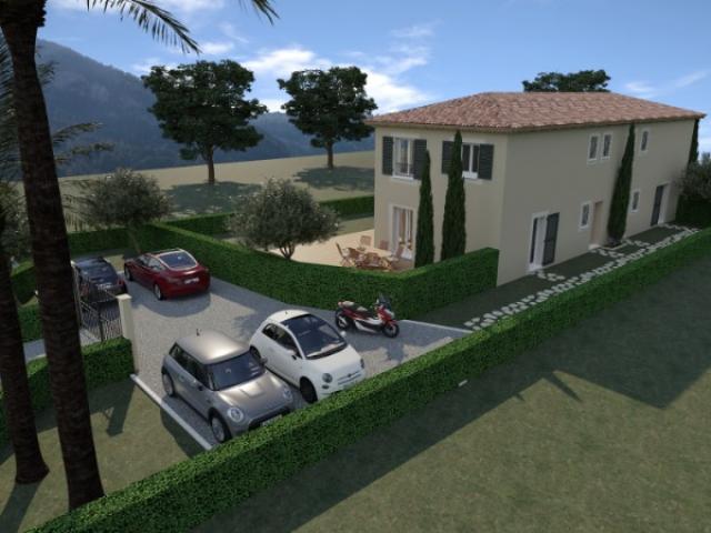 La Colle sur Loup maison jumelée de 110 m2 sur un terrain de 747 m2 