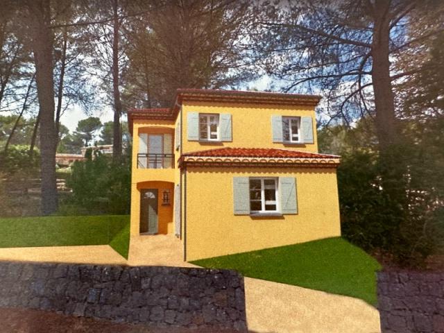 PEYMEINADE (06530) | Terrain de 1600 m² | 670 000 € | Maison de 130 m² neuve à vendre