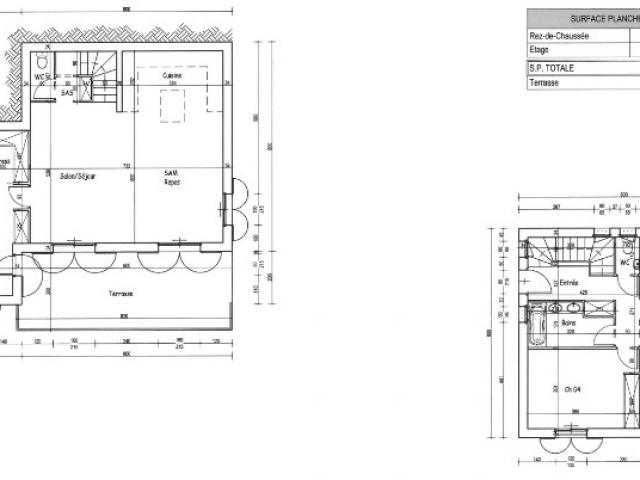 SAINT PAUL DE VENCE MAISON A ETAGE DE 125 M2 SUR UN TERRAIN DE 2632 M2