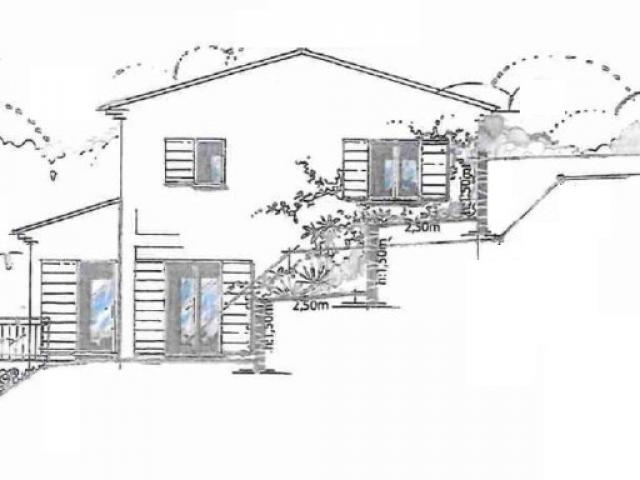 SAINT PAUL DE VENCE MAISON A ETAGE DE 125 M2 SUR UN TERRAIN DE 2632 M2