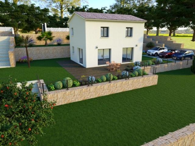 Saint André de la Roche (06730) | 1 000 m² | 650 000 € | Maison et terrain à vendre