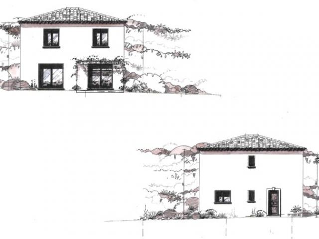 CARROS MAISON AVEC ETAGE DE 115 M2 SUR UN TERRAIN PLAT DE 652 M2