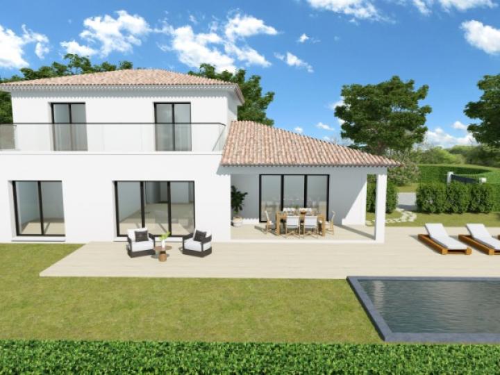 VENCE (06140) | Terrain de 900 m² | 810 000 € | Maison 150 m² neuve à vendre