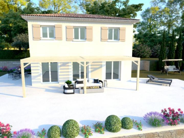 VENCE (06140) | Terrain de 840 m² | 680 000 € | Villa 100 m² neuve à vendre